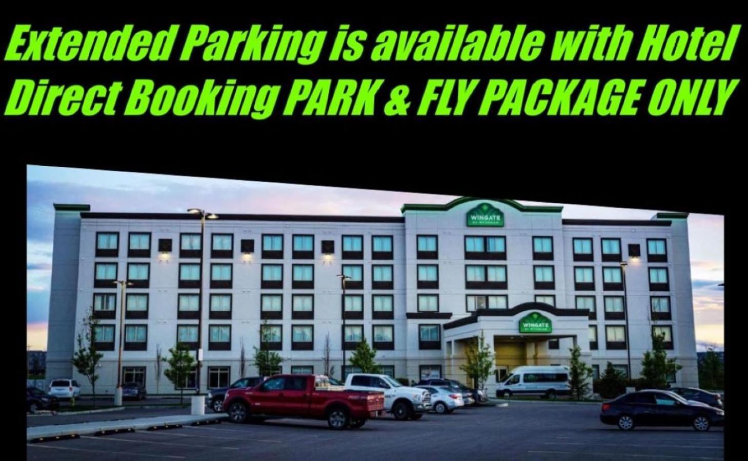 Wingate By Wyndham Calgary Airport Otel Dış mekan fotoğraf